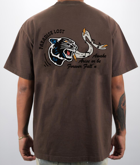 Paradise Lost Awake Tee Mocha