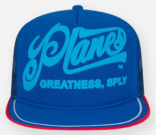 Paper Planes Greatness Trucker Hat Nautical Blue