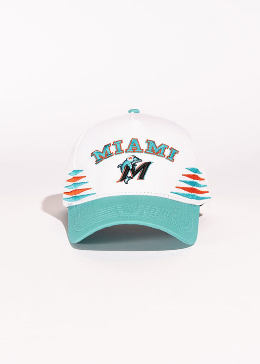 Reference Vintage Miami White/Teal