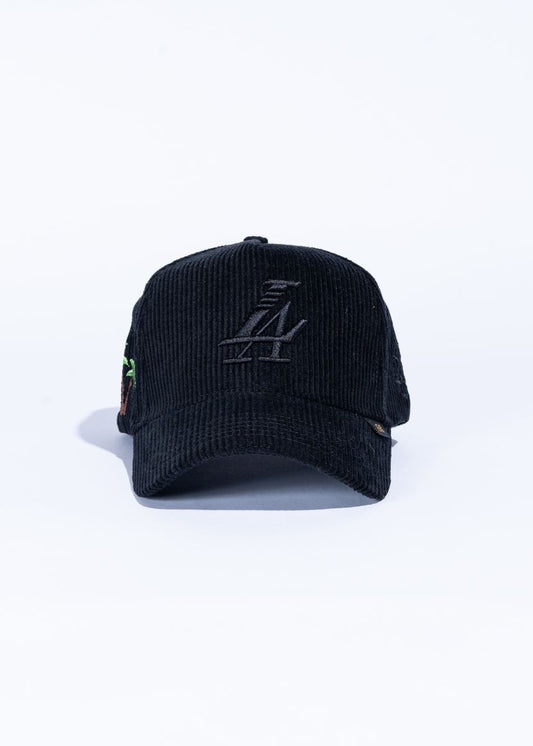 Reference Paradise Black Corduroy