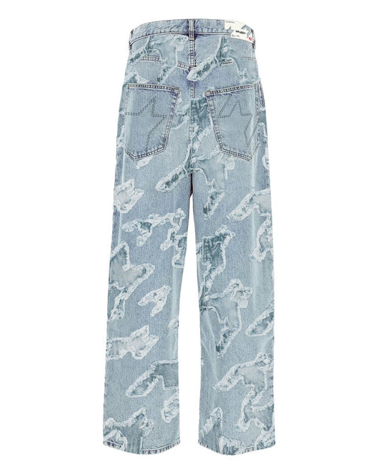 Free Refills Checks Distressed Denim