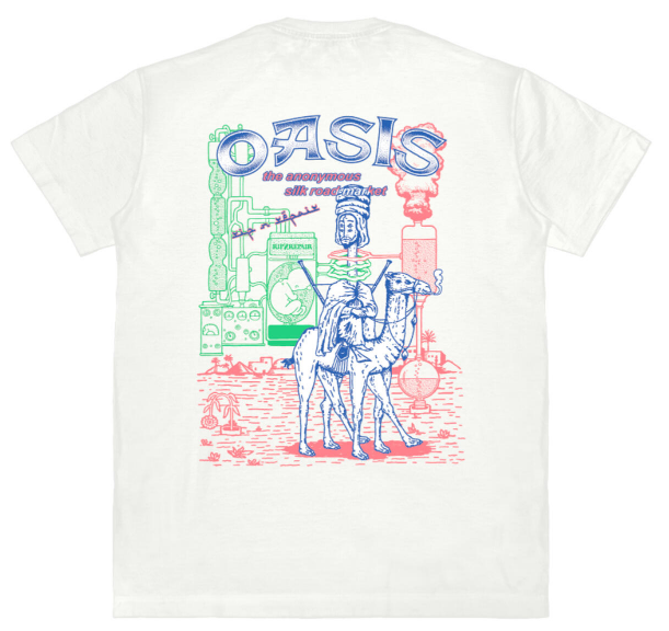 Rip N Repair Oasis Tee White