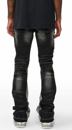 Rockstar Eugene Stacked Flare Jean