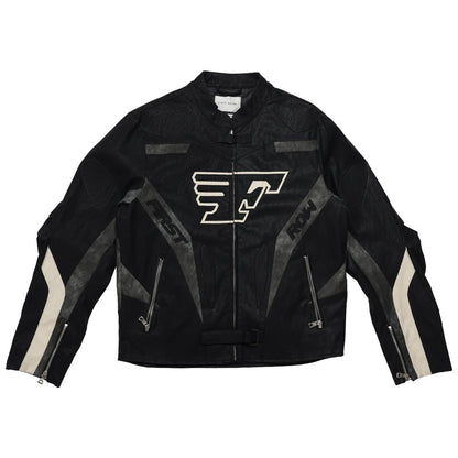 First Row Furious Motor Racing Leather Jacket