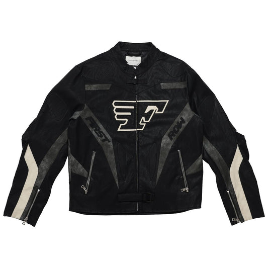 First Row Furious Motor Racing Leather Jacket