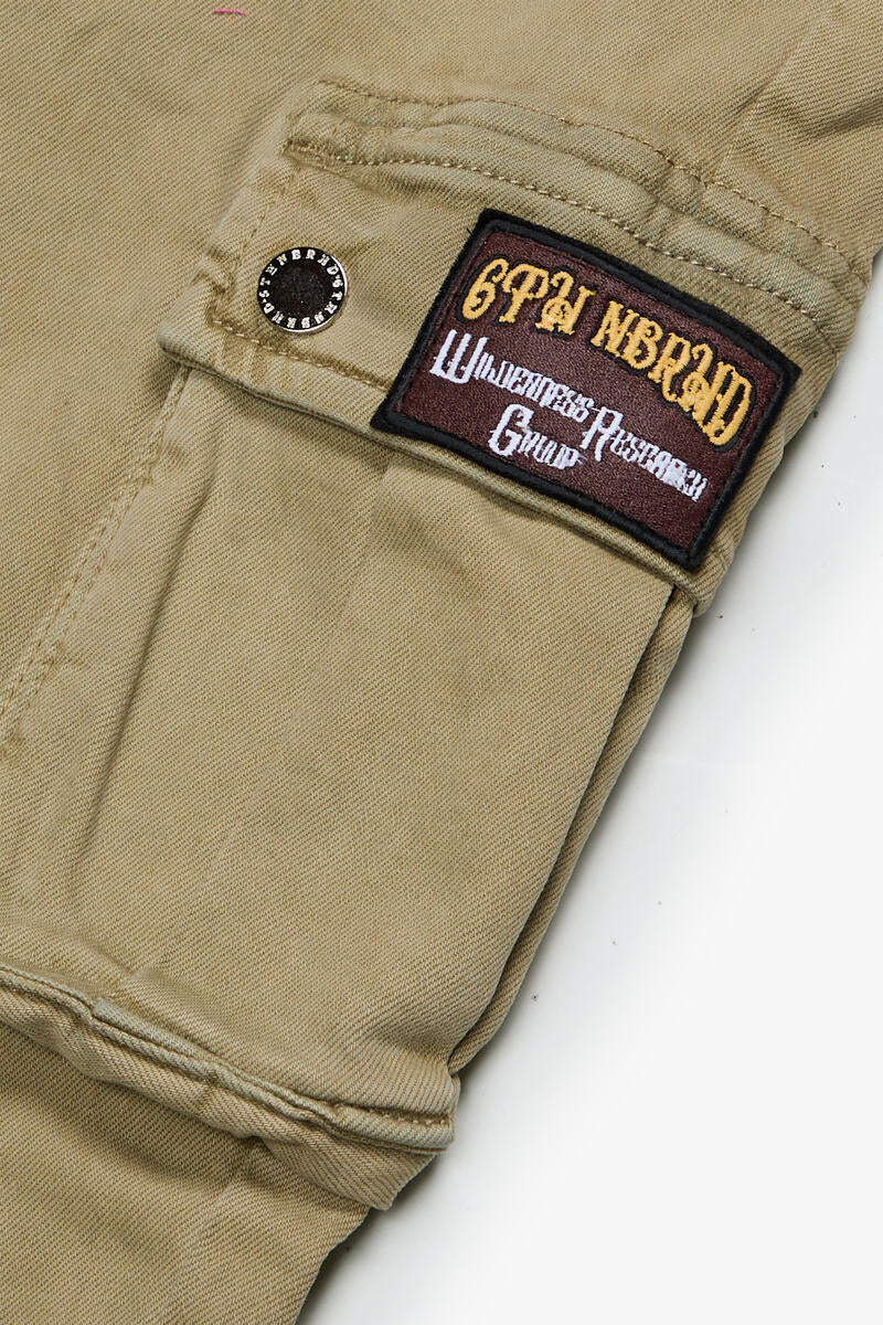 6TH NBRHD Indiana Cargo Stacked Denim