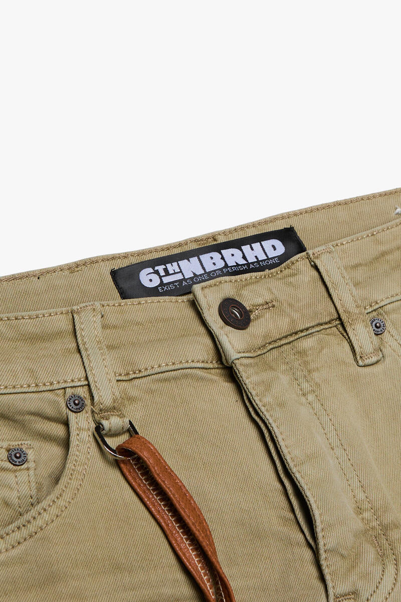 6TH NBRHD Indiana Cargo Stacked Denim