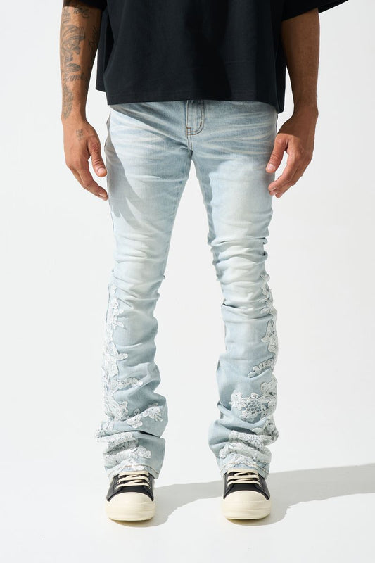 Serenede ''Garden'' Stacked Jeans