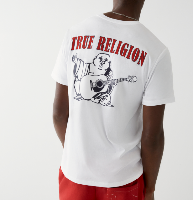 True Religion Buddha Logo Tee