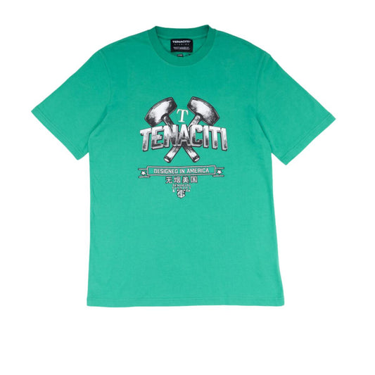 Tenaciti Hammer Tee Green