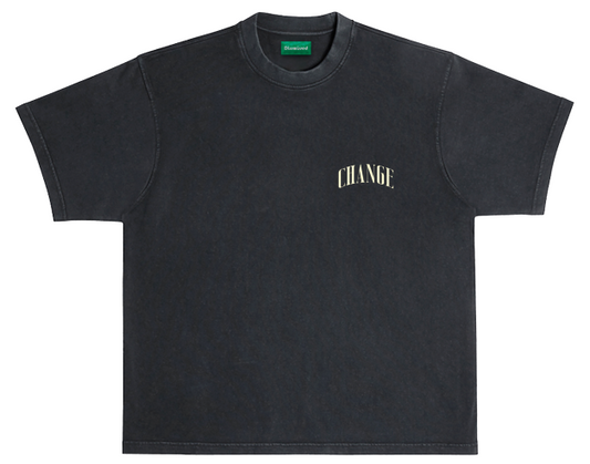 Dissmissed Twevle33 Change 555 Tee Vintage Black