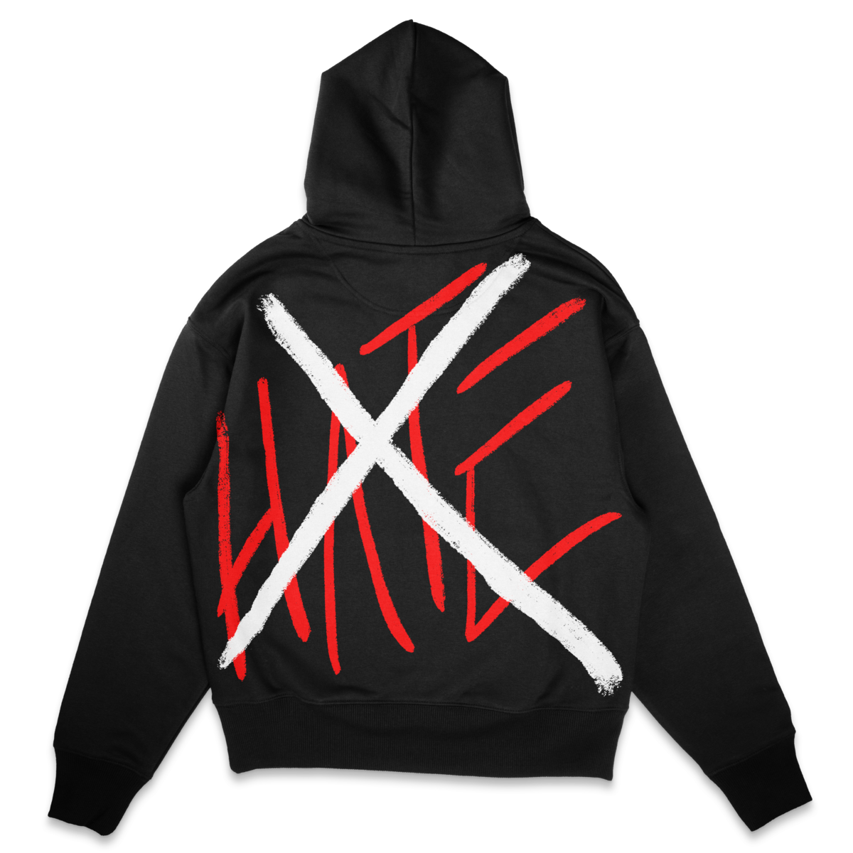 Dissmissed Hate Oversized Hoodie