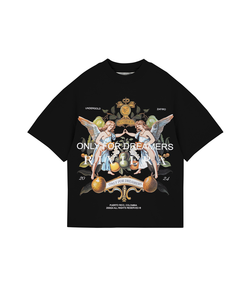 Undergold Riviera Fruit Angels Boxy Tee