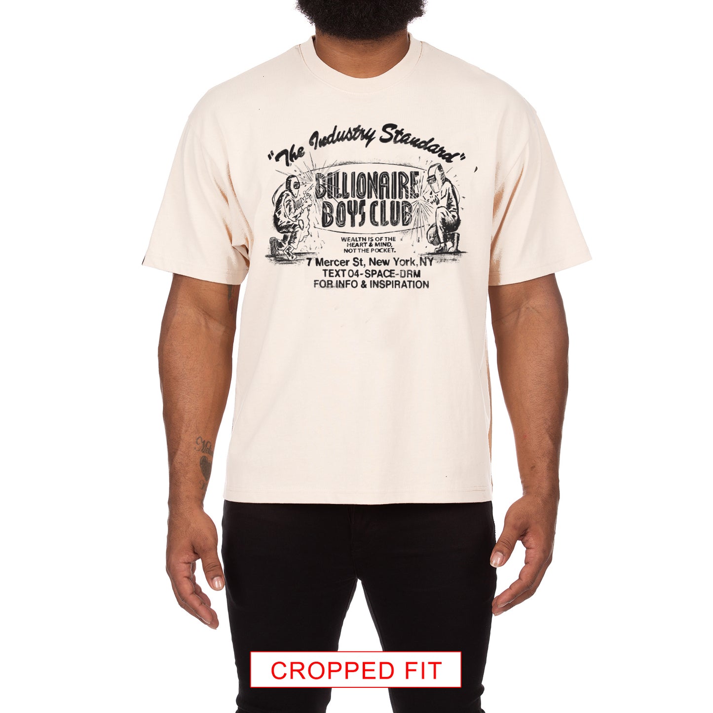 Billionaire Boys Club Arch Welders SS Knit Gardenia