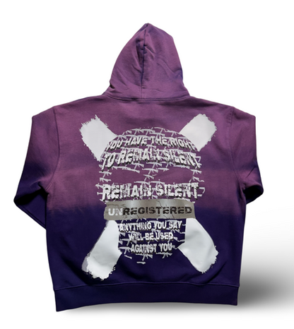 Unregistered Hoodie Purple