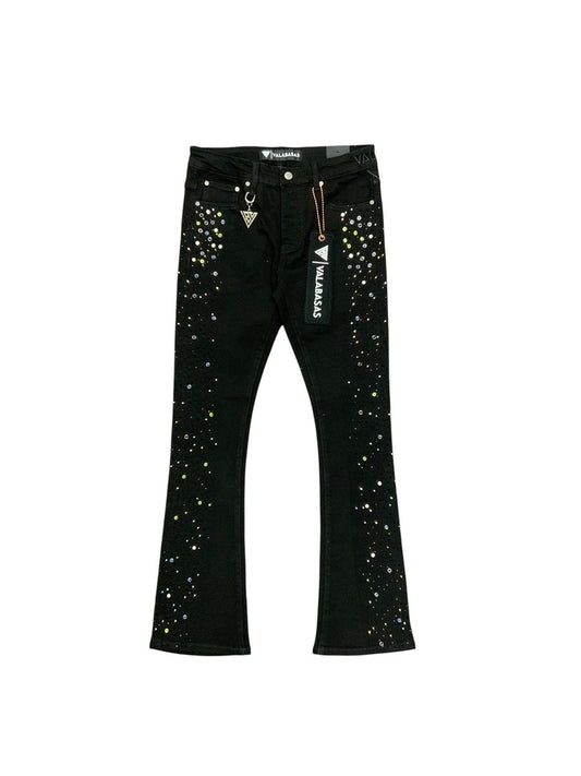 Valabasas "SHINE" Stacked Denim