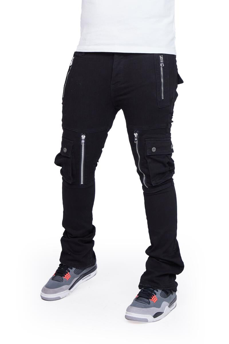 Valabasas Ocean Denim Super Stacked Black