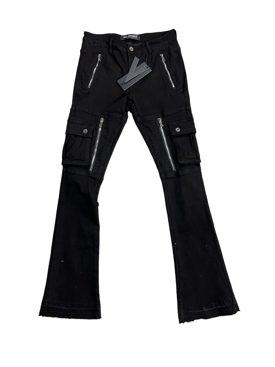 Valabasas Ocean Denim Super Stacked Black