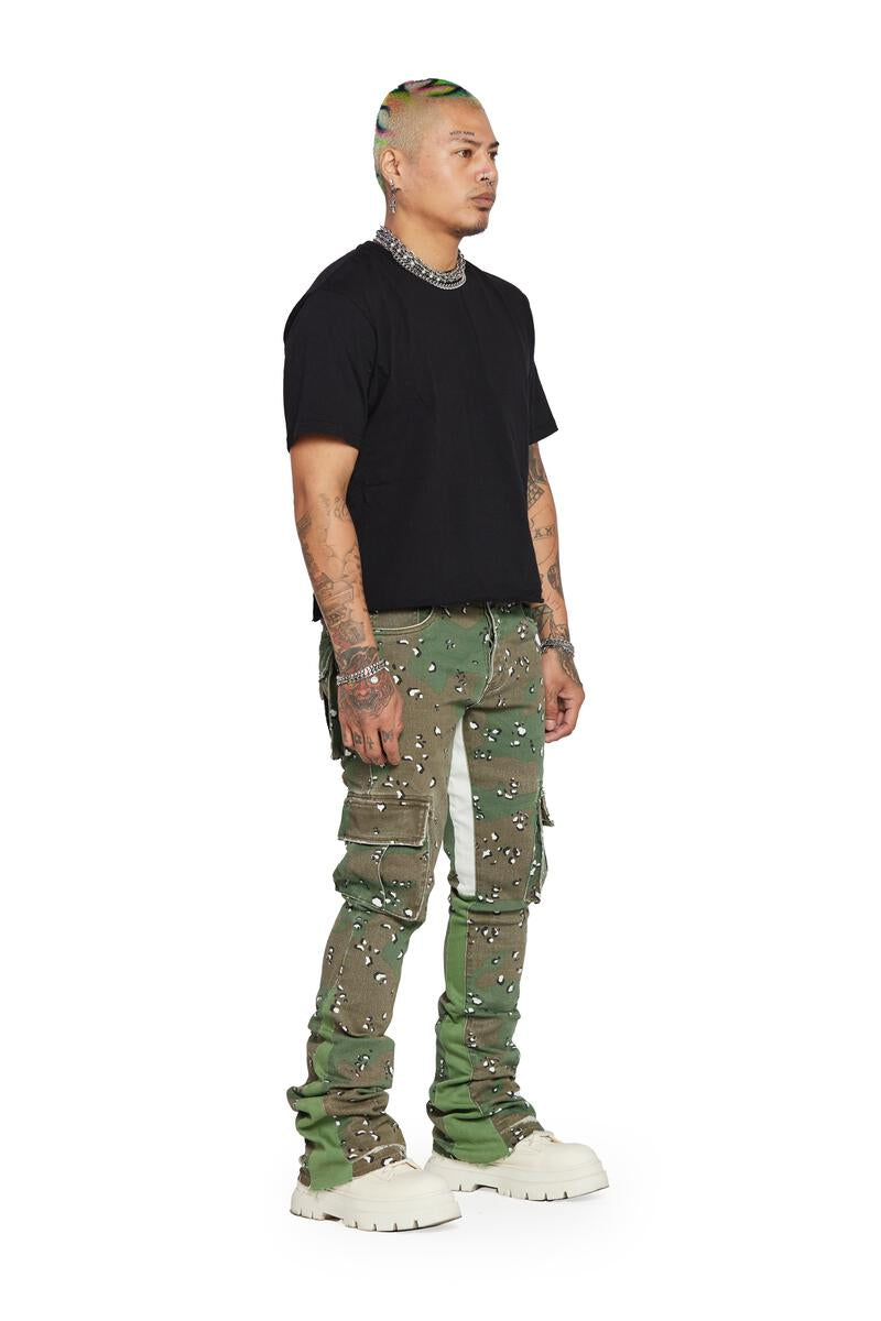 Valabasas Commando 2.0 Denim Stacked Camo Green