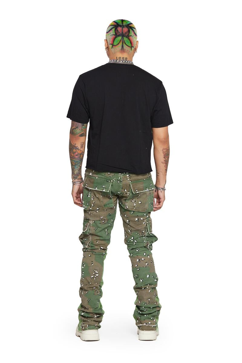 Valabasas Commando 2.0 Denim Stacked Camo Green