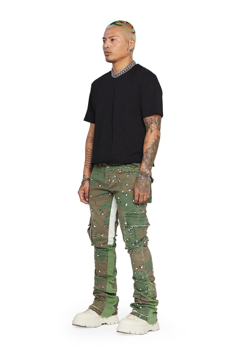 Valabasas Commando 2.0 Denim Stacked Camo Green