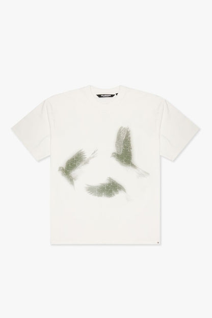 Valabasas Rebel Doves Vintage White Tee