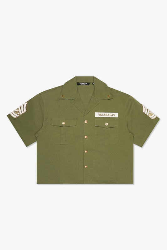 Valabasas The Rebel Olive Button Up