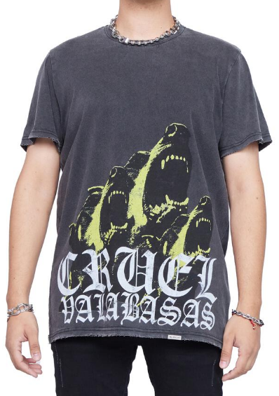 Valabasas Cruel Tee Vintage Black