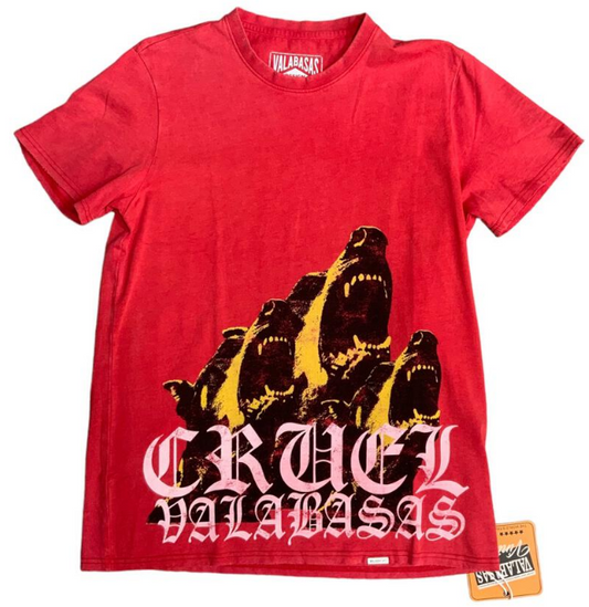 Valabasas Cruel Tee Vintage Red