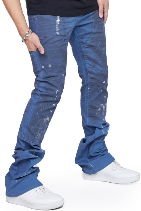 Valabasas Hossam Denim Stacked Dirty Blue