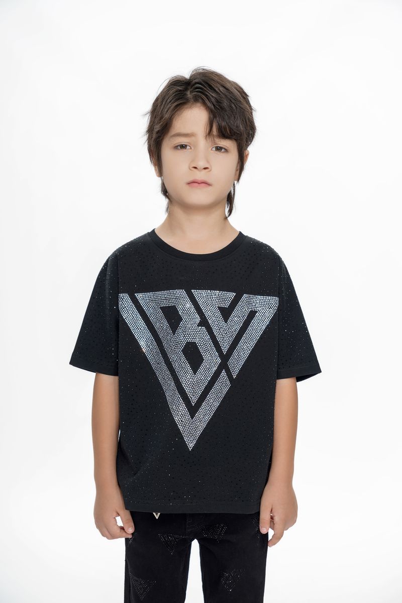 Valabasas Kids Constellation Black Tee