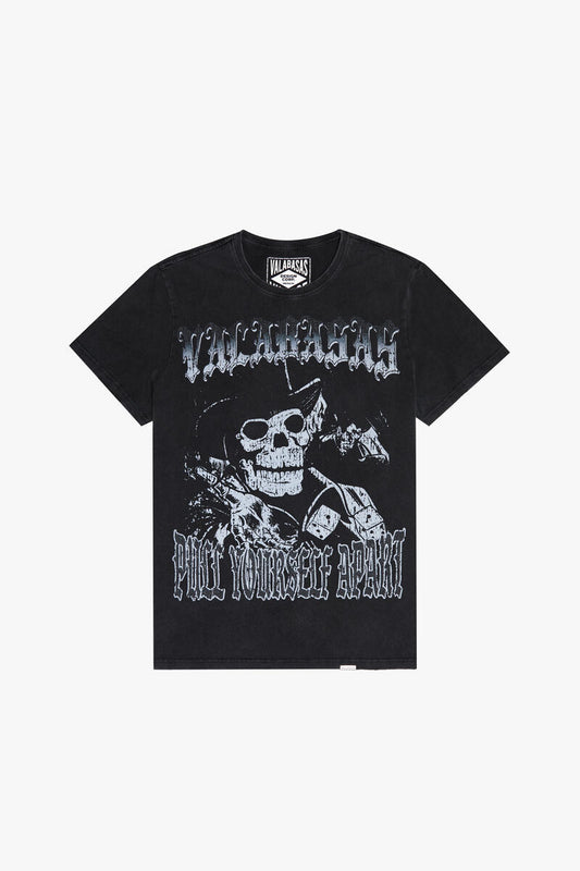 Valabasas Craps Vintage Black Tee