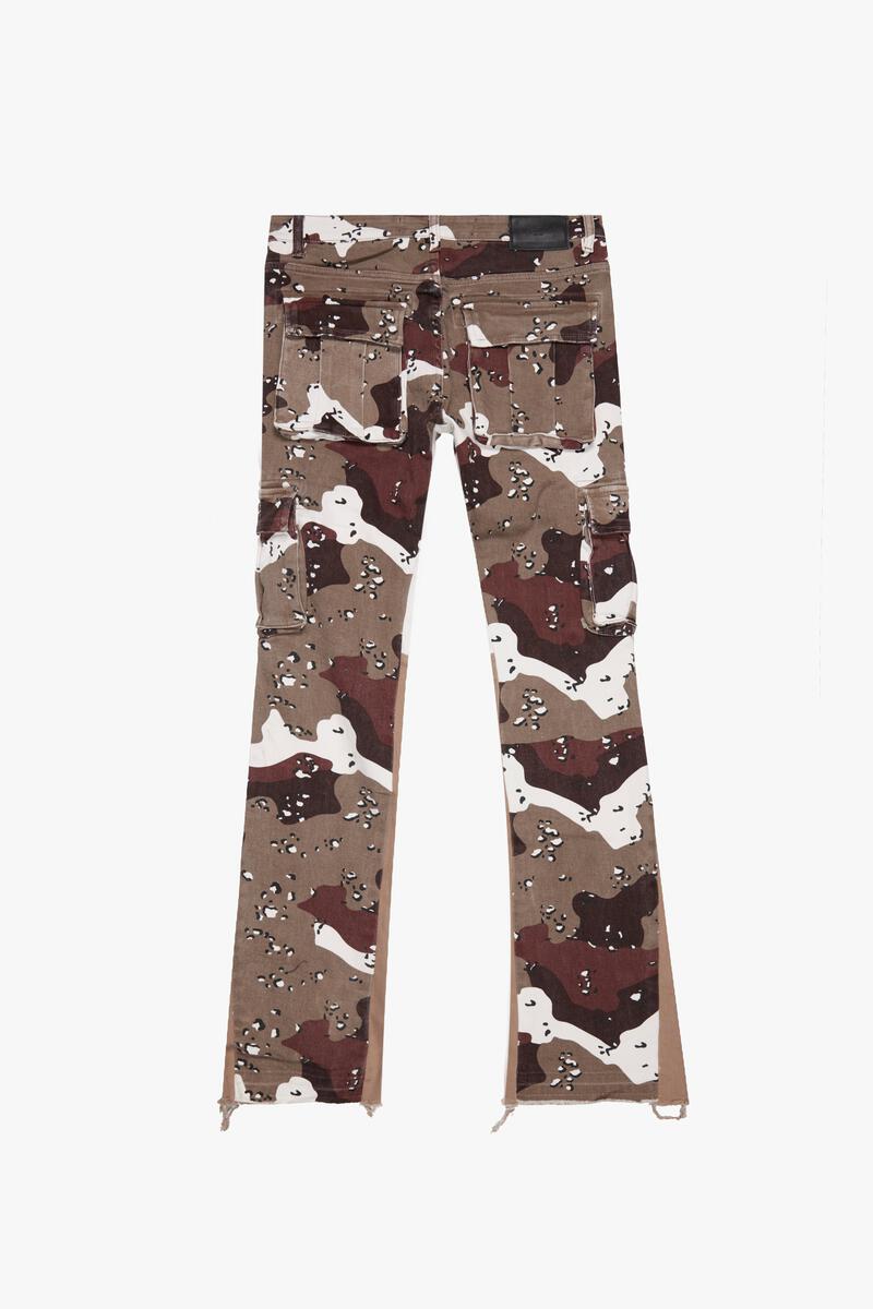 Valabasas Commander Wilderness Stacked Flare Jean