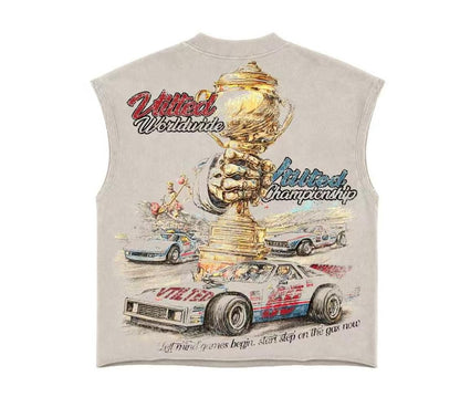 VTILTED "Trophy" Tee (VTS-15) White Wash