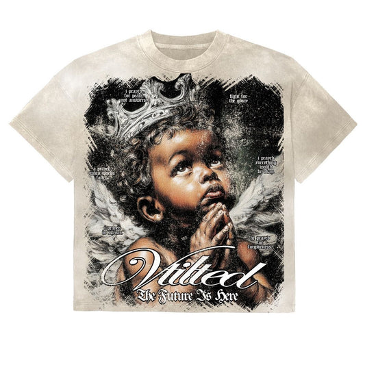 VTILTED "Mercy" Tee (VTS-12) Grey Wash