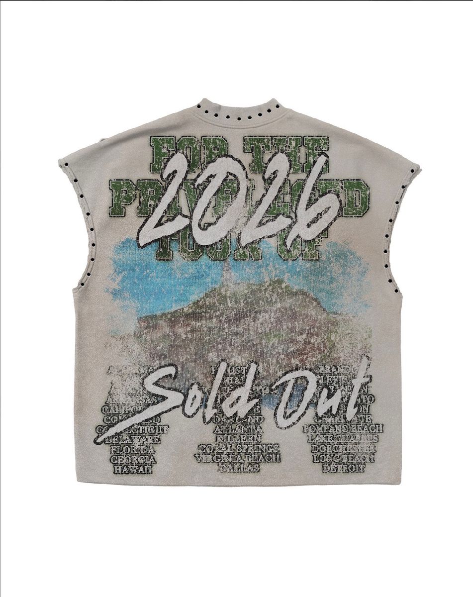 VTILTED "Rolling Loud" Tee (VTS-02) White Wash
