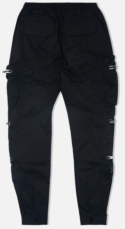 8 & 9 Clothing Combat Nylon Joggers 3M Zippers