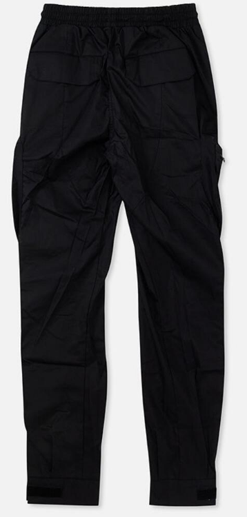 8 & 9 Clothing Combat Nylon Joggers Black