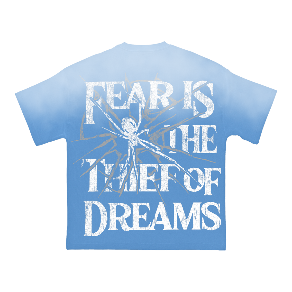 Wknd Riot Thief Of Dreams Sunfade Blue Tee