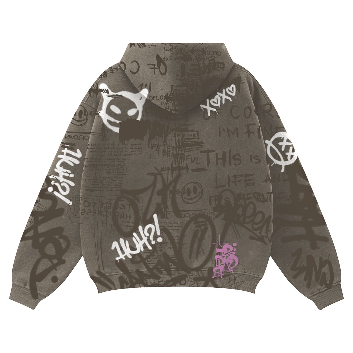 Wknd Riot Box Top Hoodie