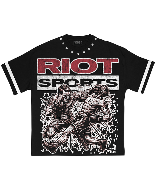 WKND Riot Sports Black Tee