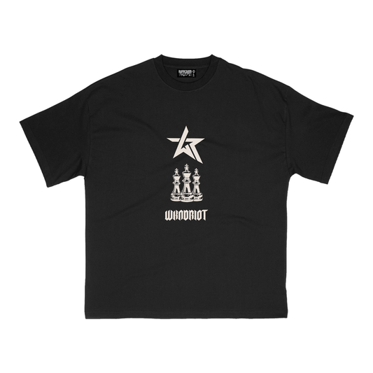 Wknd Riot Kingdom Black Tee