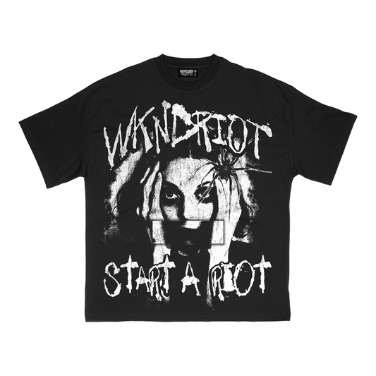 Wknd Riot Thief Of Dreams Black Tee