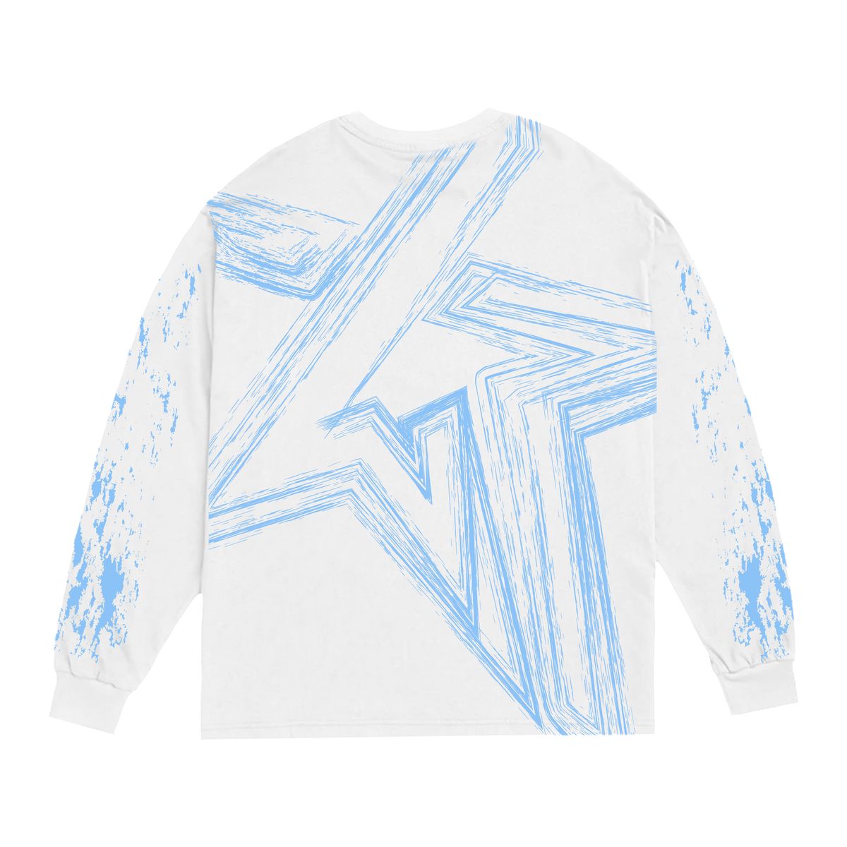 Wknd Riot - RIOT LS Tee White