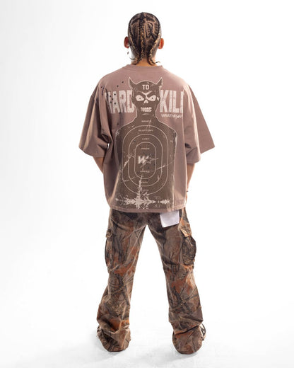 Wrathboy Shooting Target Tee Coffee