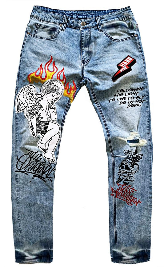 Rage Of Rebellion Angel Denim