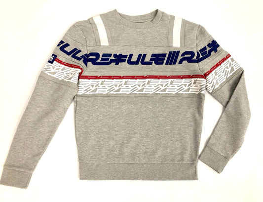 Refuel Lifestyle Racer Crewneck Longsleeve (Grey)