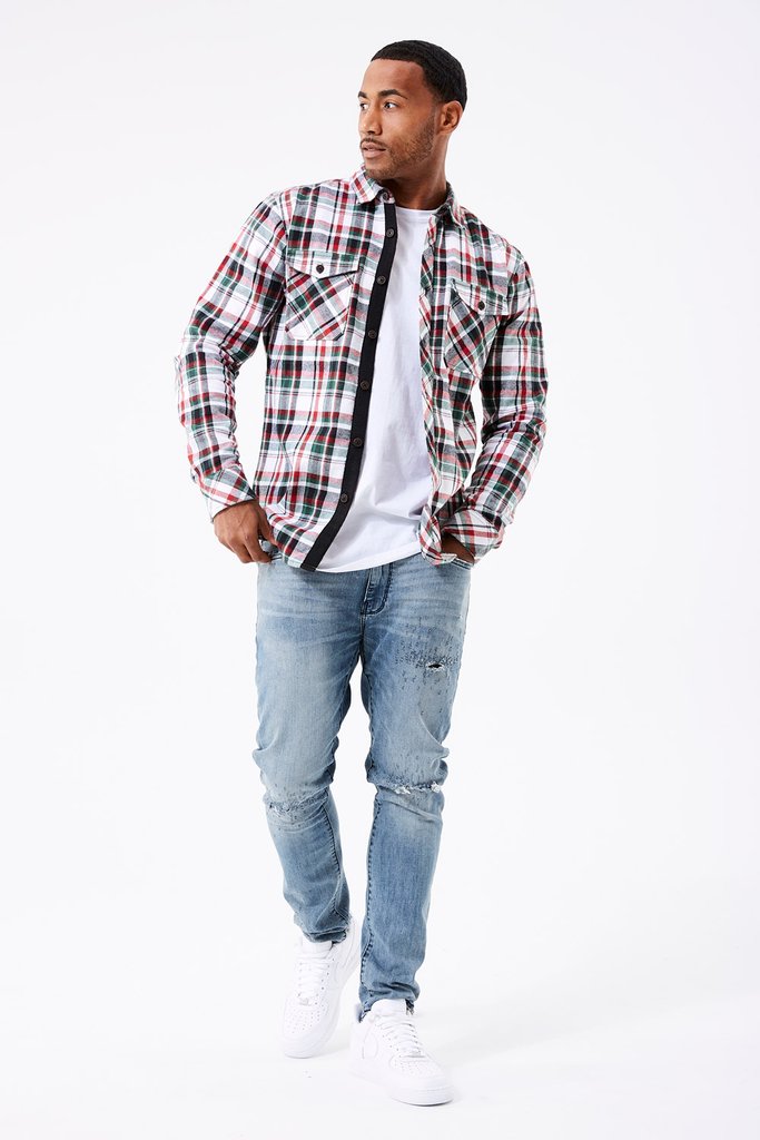 Jordan Craig Tacoma Flannel Shirt (Green)