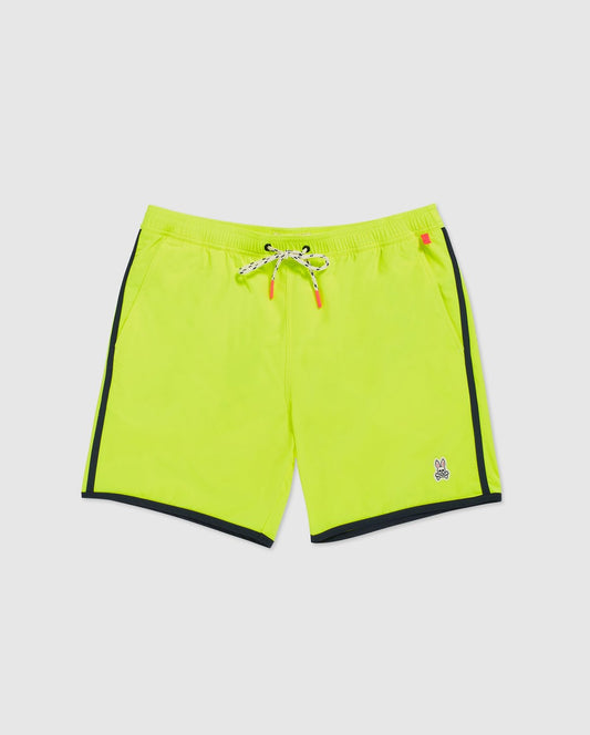 Psycho Bunny Holloway Swim Trunk Neon