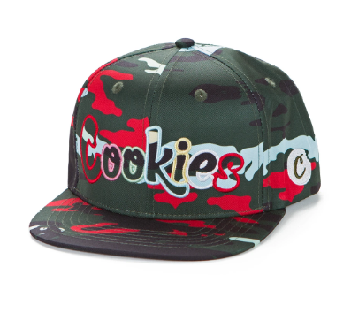 Cookies Camo Snap Back Hat (Camo)